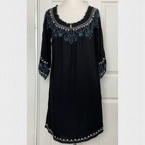 Embroider stitched dress
